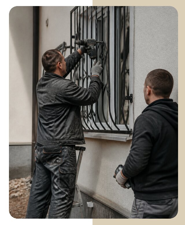 Установка наружных решеток в Курске от 5108 р. | ДвериЛегко-Кус